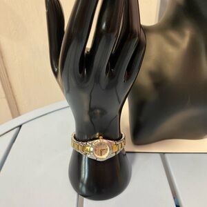 Relic Women’s Two-Tone Gold & Silver Tone Bracelet Watch Small Round Dial Quartz